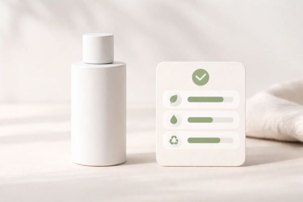 Minimalistische blokken illustreren AI-gedreven softwareontwikkeling en modulaire opbouw.